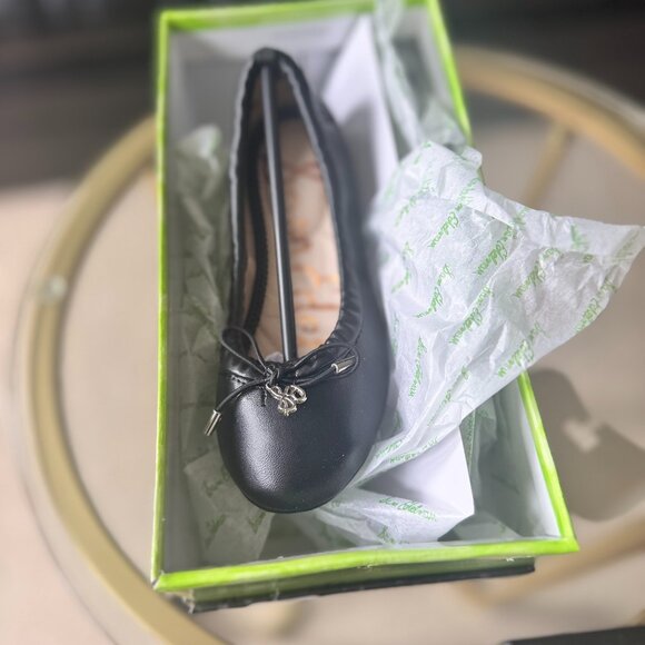 “Sam Edelman Kids Felicia Ballet Flats Black Size 11 NIB Girls Dress Shoes” - Picture 1 of 5